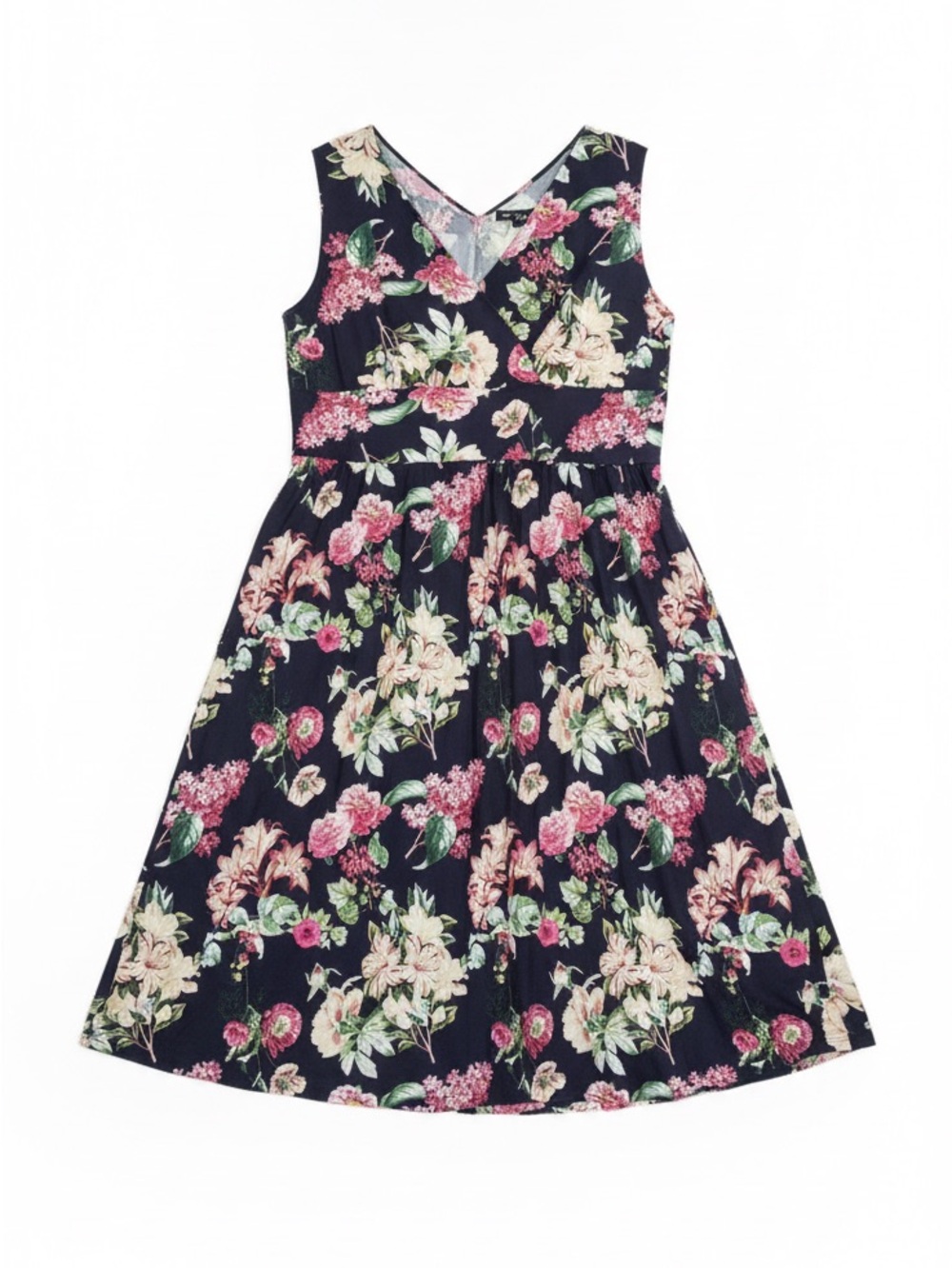 Women’s Navy Floral Dress